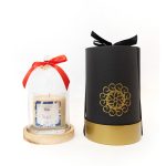 Vela com campânula Black Iris 300ml